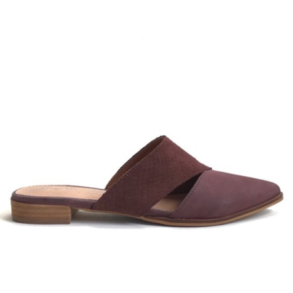Leather Cutout Mules